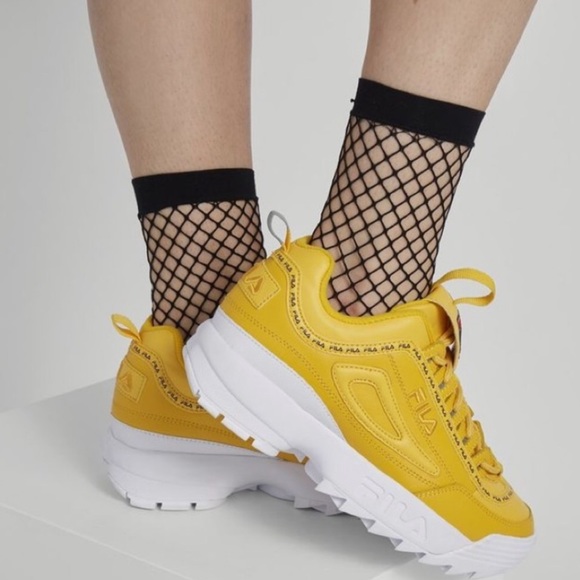Fila Shoes - FILA Disruptor 2 Yellow sneakers